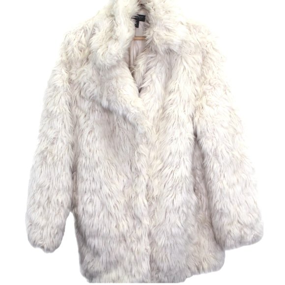 topshop fluffy jacket